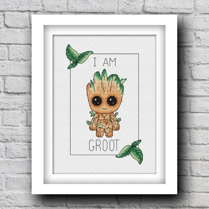 I am groot cross stitch pattern pdf, Guardians of the Galaxy