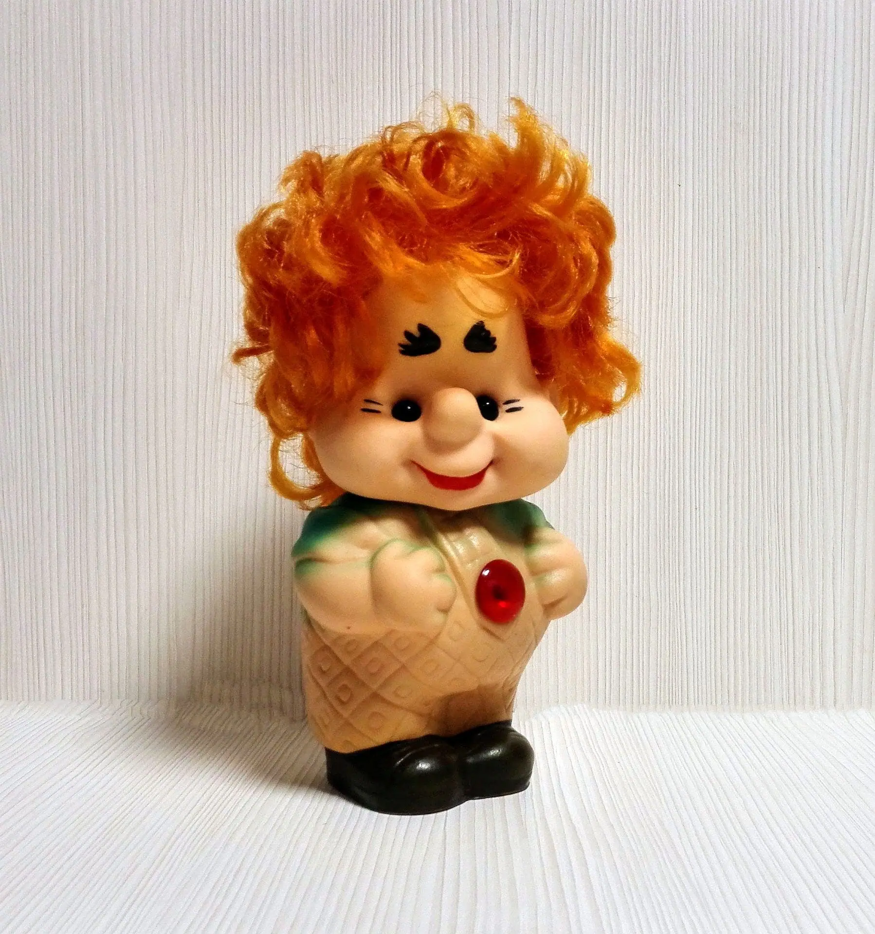 Vintage Soviet Rubber Toy Carlson. Antique Russian Toy Karlsson 1 Vintage Soviet Rubber Toy Carlson. Antique Russian Toy Karlsson