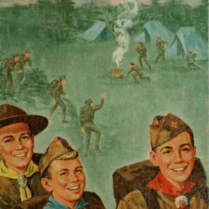 The official Boy Scout handbook, January 1967. Vintage book "Boy Scouts of America"