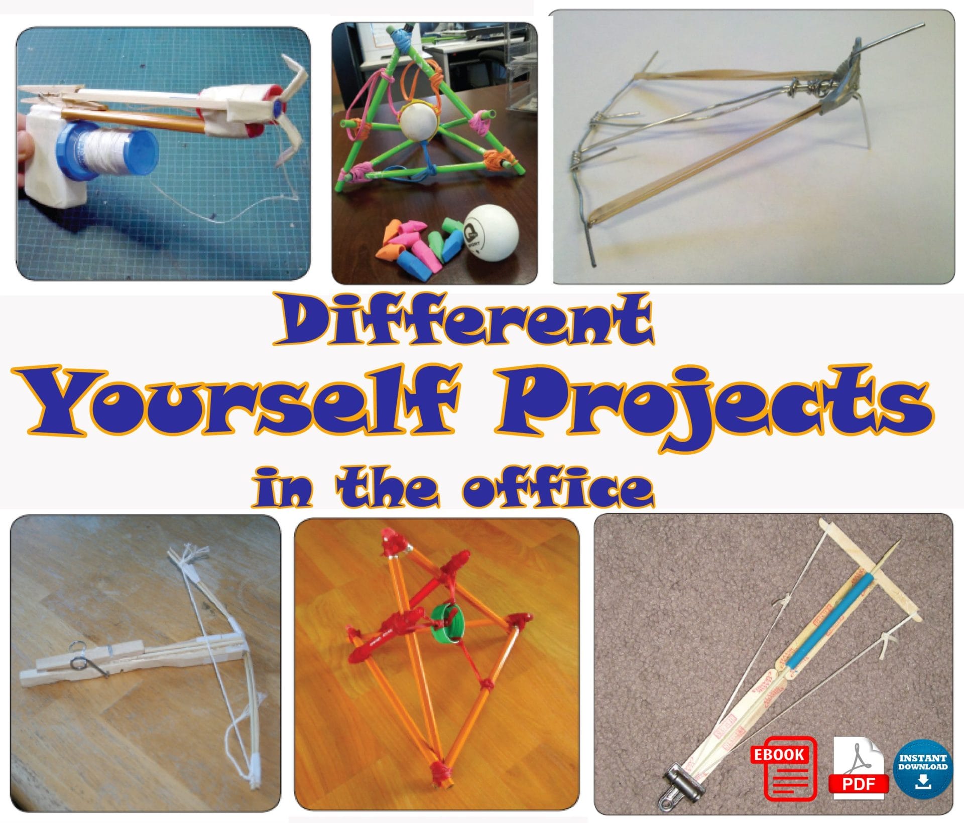 Office DIY. Creative ideas for crafts from stationery items/Ebook 1 Office DIY. Creative ideas for crafts from stationery items/Ebook