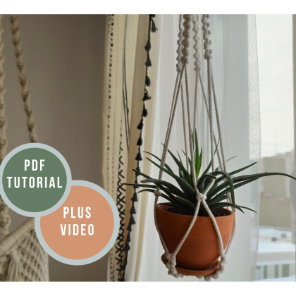 macrame plant holder