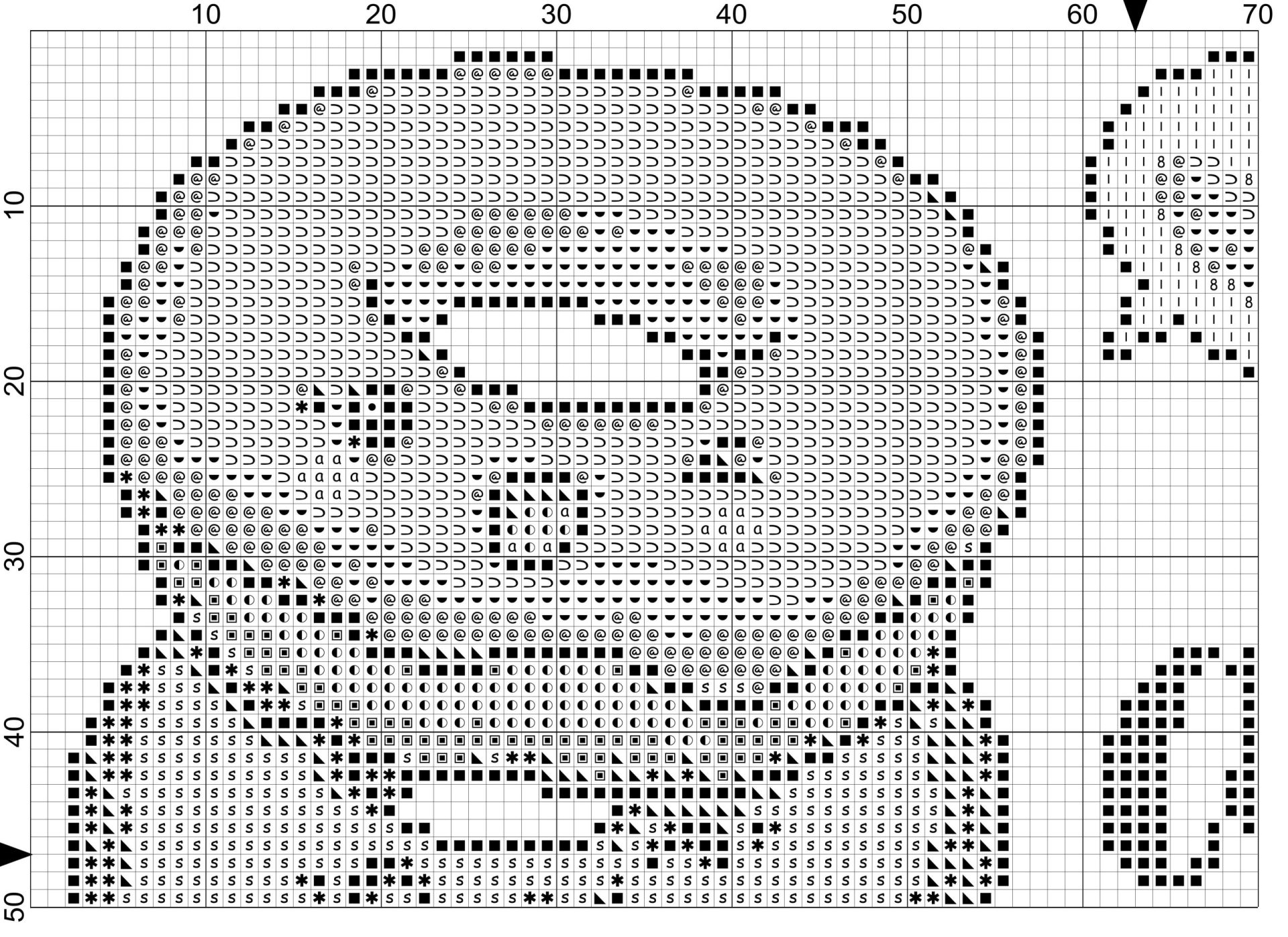 Donut cross stitch pattern PDF. Motivation cross stitch 5 Donut cross stitch pattern PDF