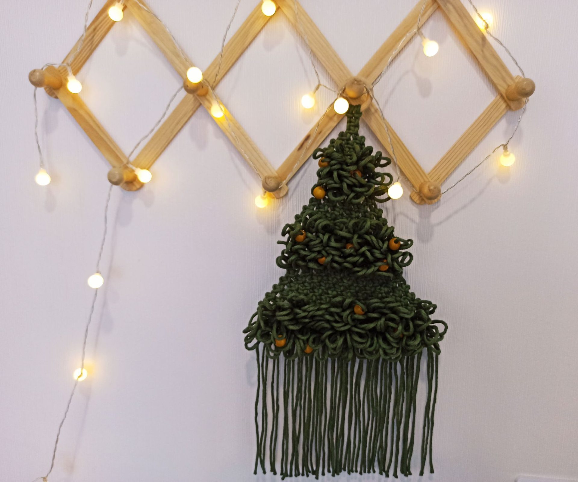 Macrame pattern pdf Chrismas tree DIY - macrame tutorial 7 Macrame pattern pdf Chrismas tree DIY - macrame tutorial - Image 7
