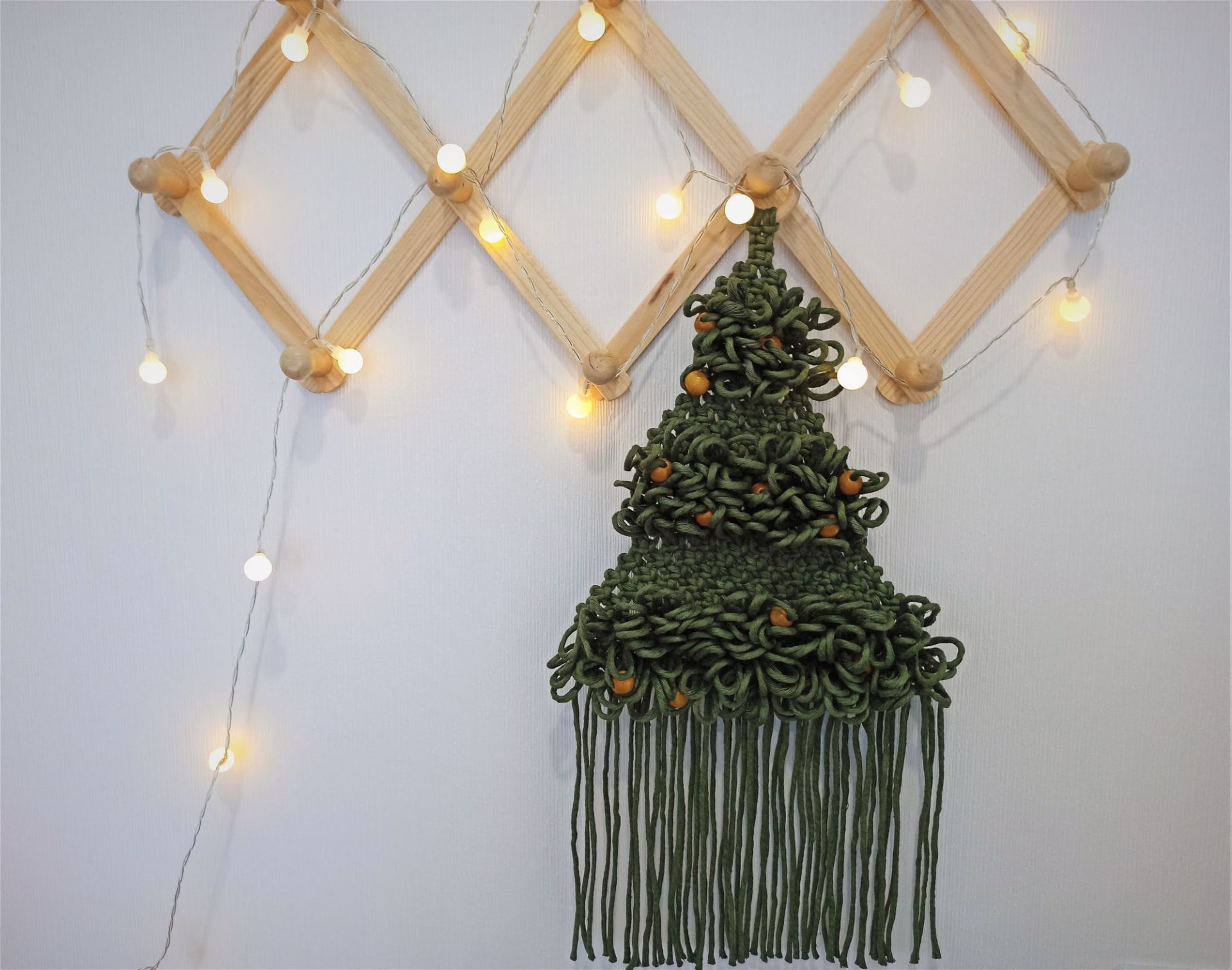 Macrame pattern pdf Chrismas tree DIY - macrame tutorial 3 Macrame pattern pdf Chrismas tree DIY - macrame tutorial - Image 3
