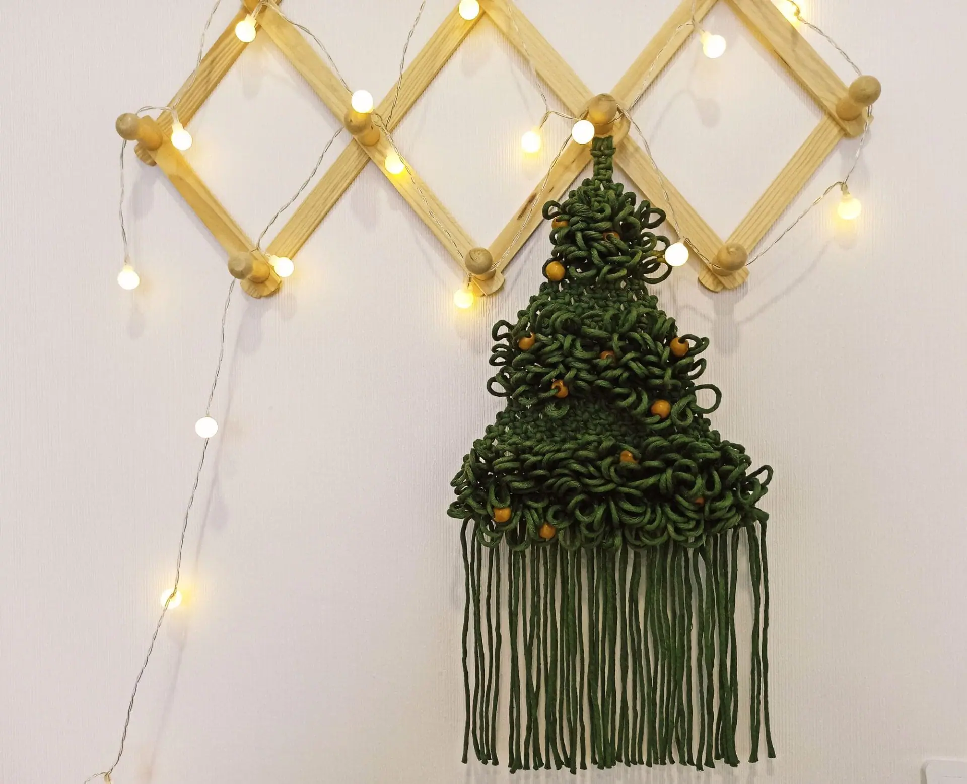 Macrame pattern pdf Chrismas tree DIY - macrame tutorial 4 Macrame pattern pdf Chrismas tree DIY - macrame tutorial - Image 4