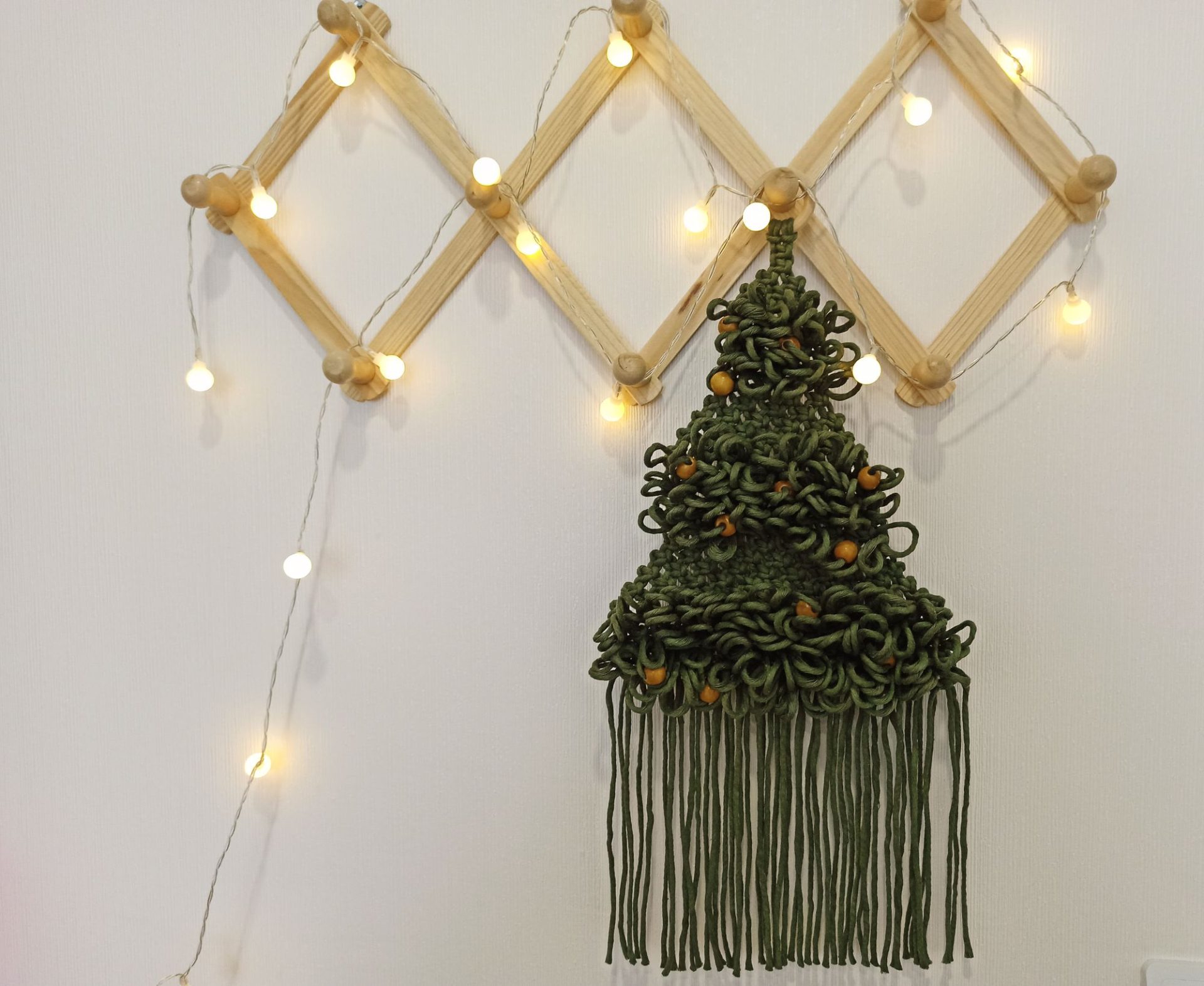 Macrame pattern pdf Chrismas tree DIY - macrame tutorial 5 Macrame pattern pdf Chrismas tree DIY - macrame tutorial - Image 5