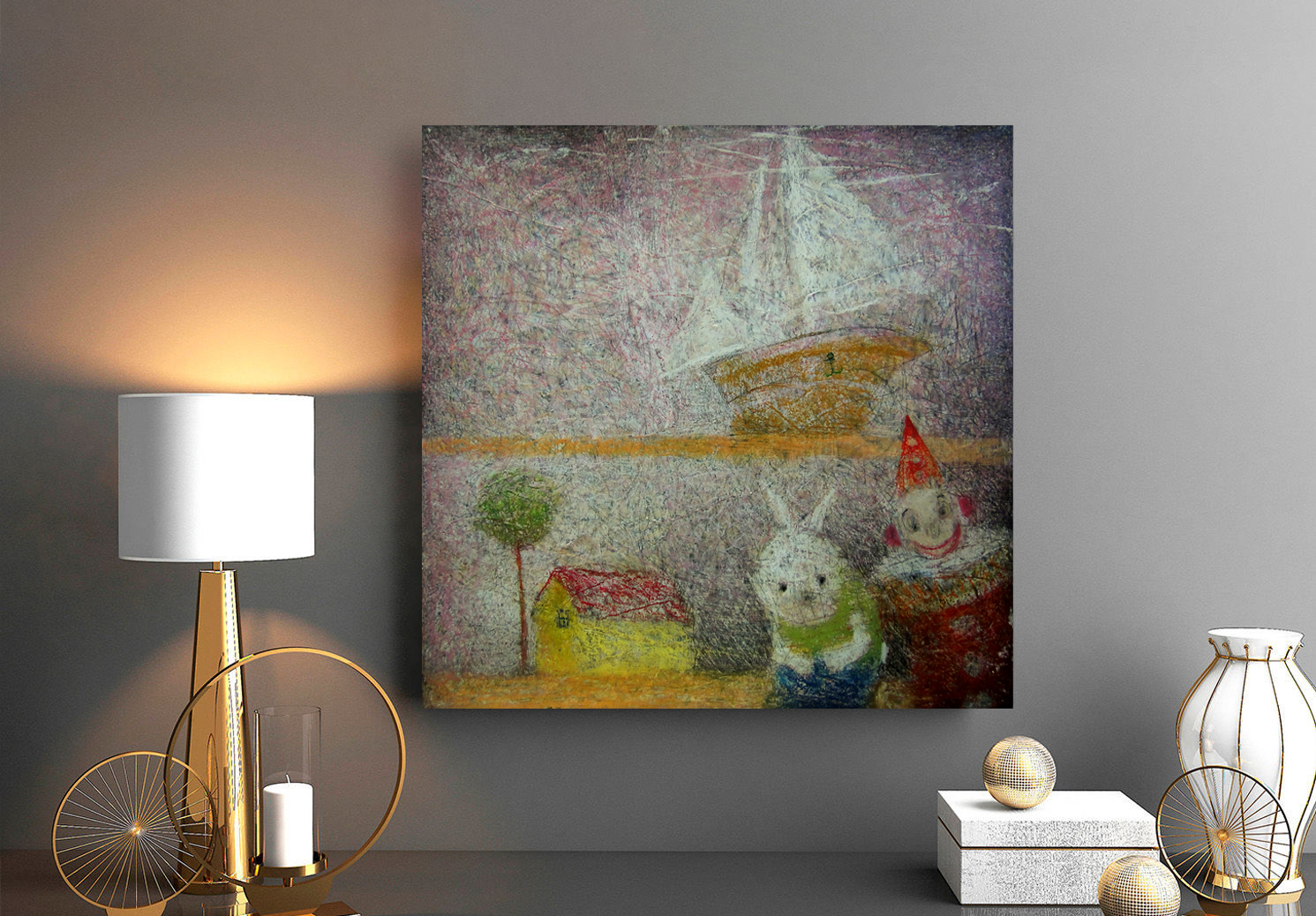 Vintage toys painting Tempting old toys art digital 2 vintage toys painting