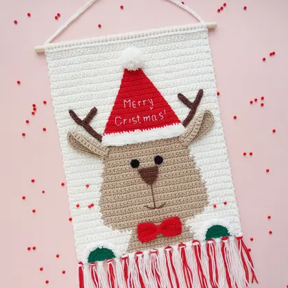 crochet wall hanging