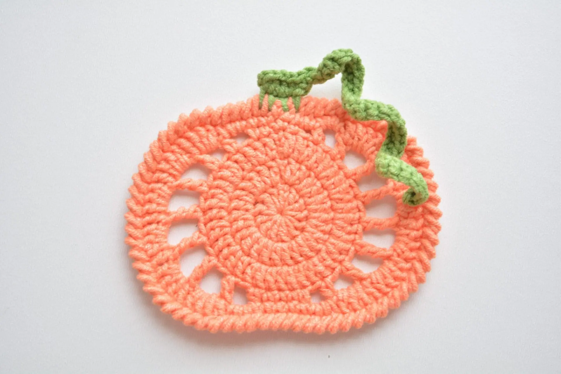 Pumpkin Coasters pattern, Halloween Crochet Pattern, Crochet Pumpkin 5 Pumpkin Coasters pattern, Halloween Crochet Pattern, Crochet Pumpkin - Image 5