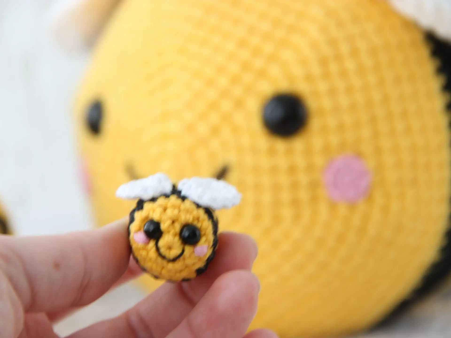 Crochet bee decor amigurumi Pattern - Bumble bee 3 Crochet bee decor amigurumi Pattern - Bumble bee - Image 3