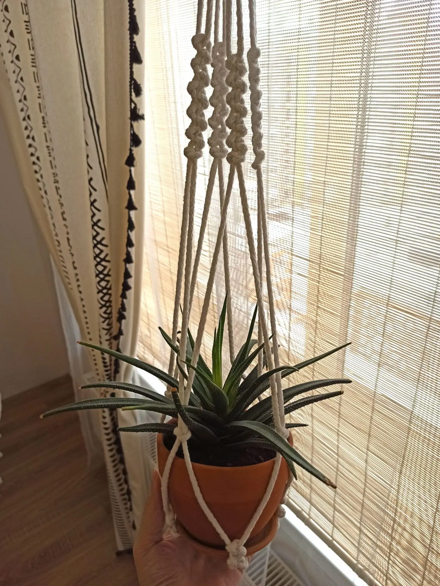 Macrame plant hanger without tassel pattern PDF 6 Macrame plant hanger without tassel pattern PDF - Image 6