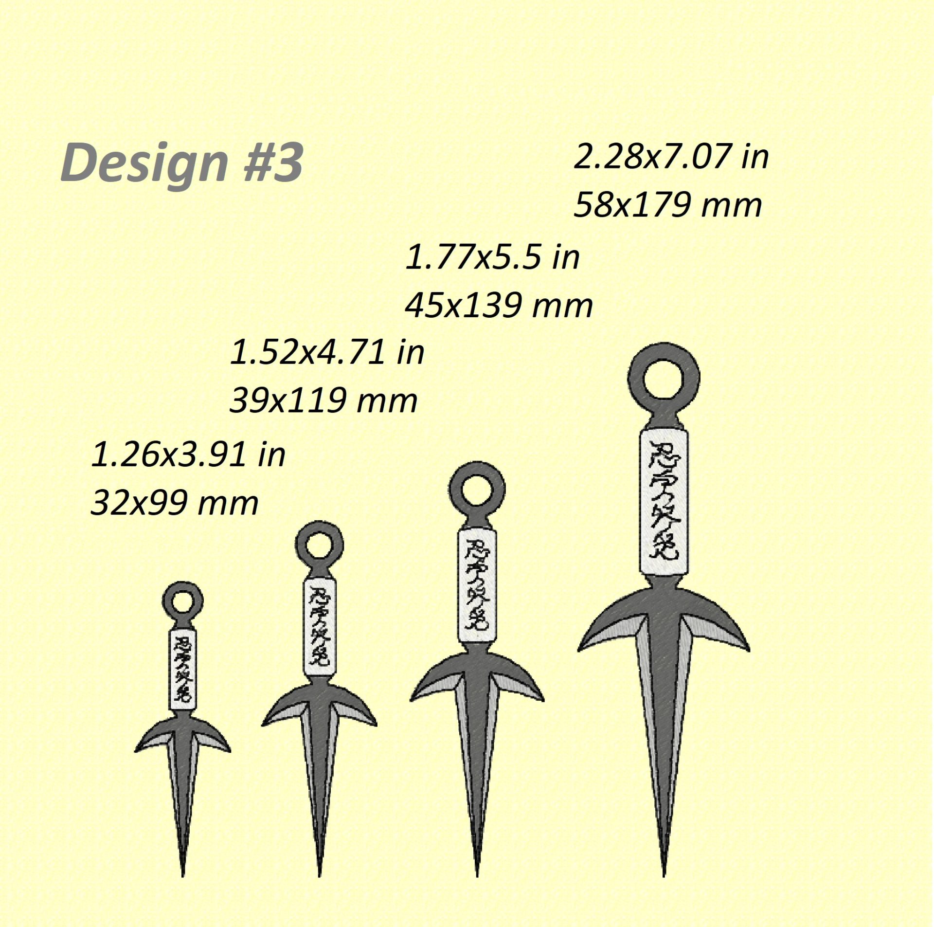 Anime Embroidery Designs Pack, design files, 6 designs 4 Anime Embroidery Designs Pack, design files, 6 designs - Image 4