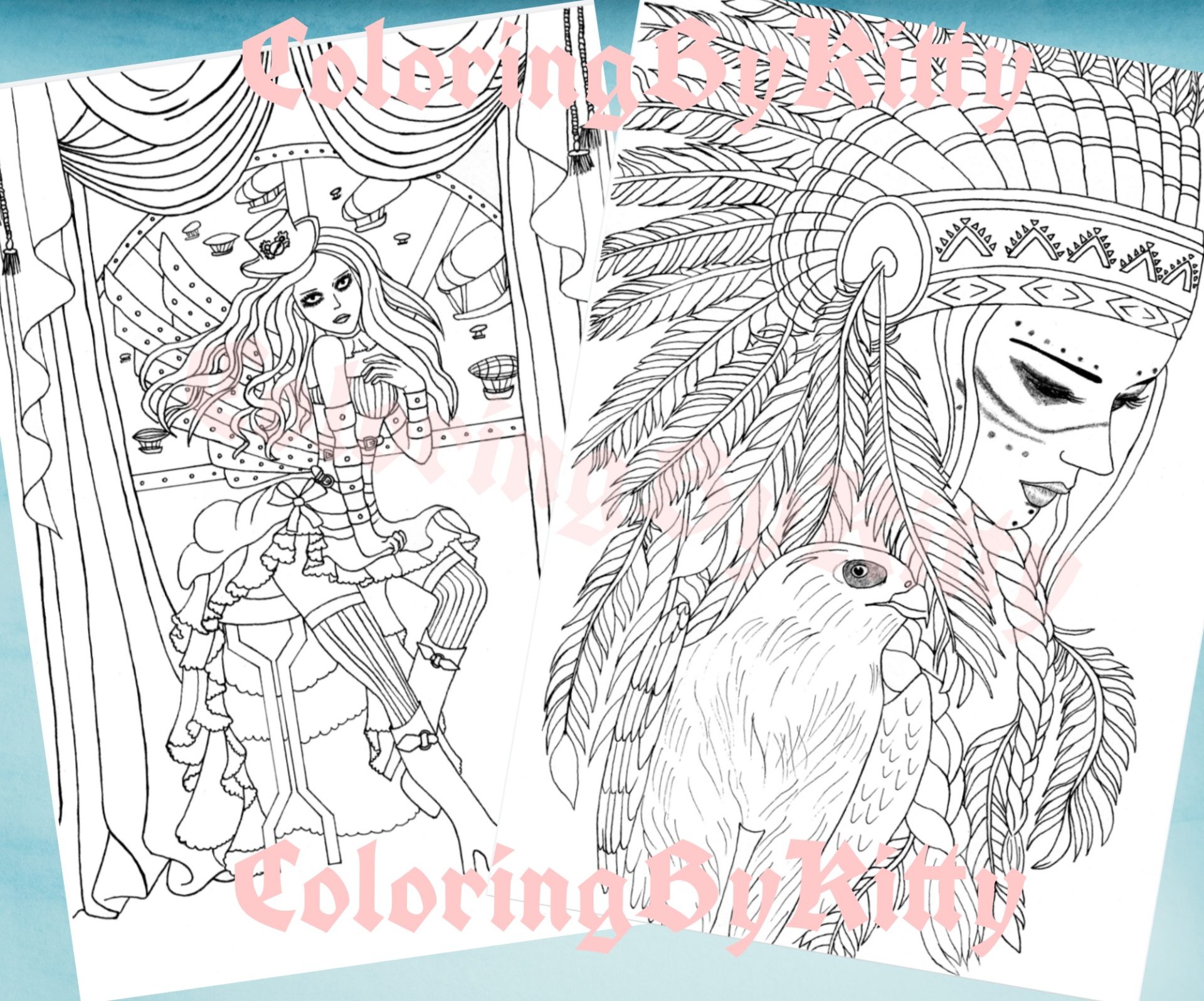 Pdf coloring book "Light, Camera, Action" 3 Pdf coloring book "Light, Camera, Action" - Image 3