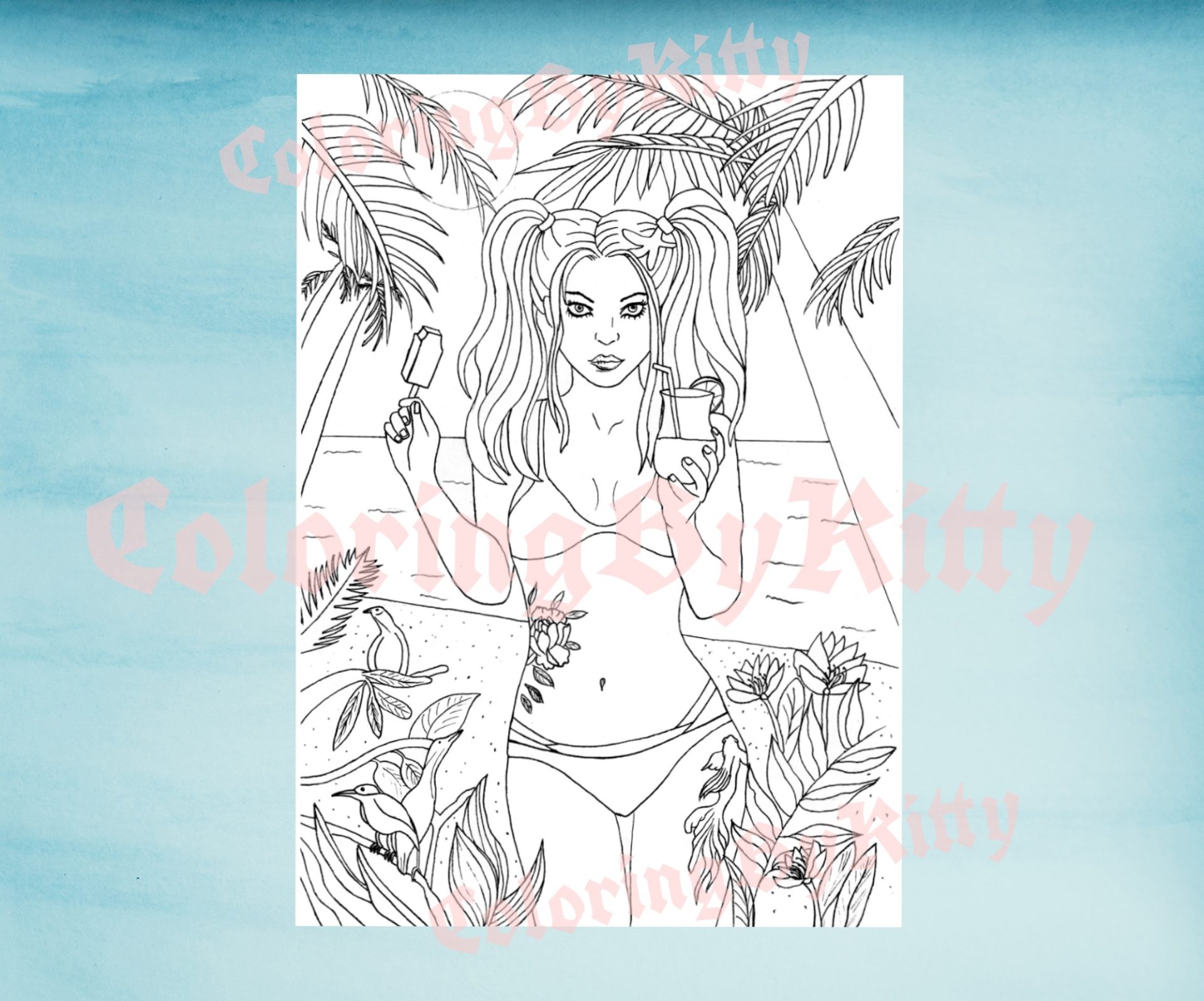 Pdf coloring book "Light, Camera, Action" 6 Pdf coloring book "Light, Camera, Action" - Image 6