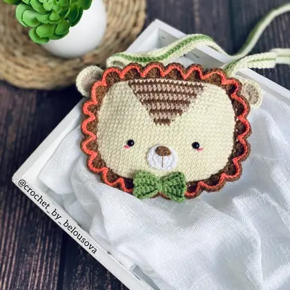 Crochet pattern bag purse Koala pdf tutorial