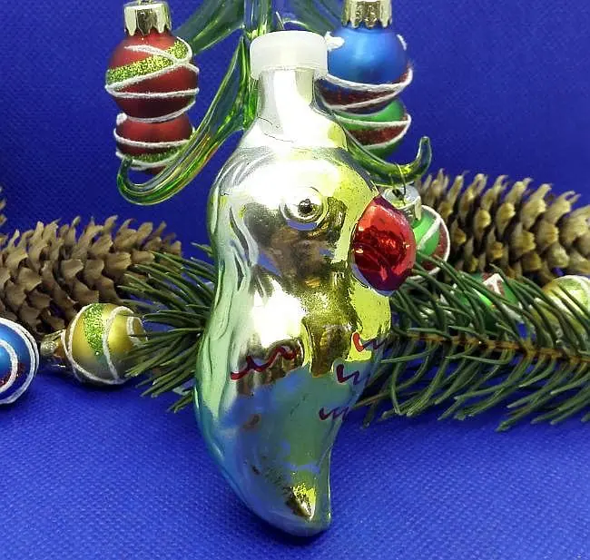 Soviet Vintage Glass Christmas tree toy Parrot.Xmas tree toy USSR 4 Soviet Vintage Glass Christmas tree toy Parrot.Xmas tree toy USSR - Image 4
