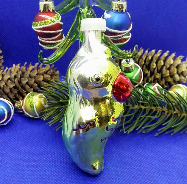 Soviet Vintage Glass Christmas tree toy Parrot.Xmas tree toy USSR 6 Soviet Vintage Glass Christmas tree toy Parrot.Xmas tree toy USSR - Image 6