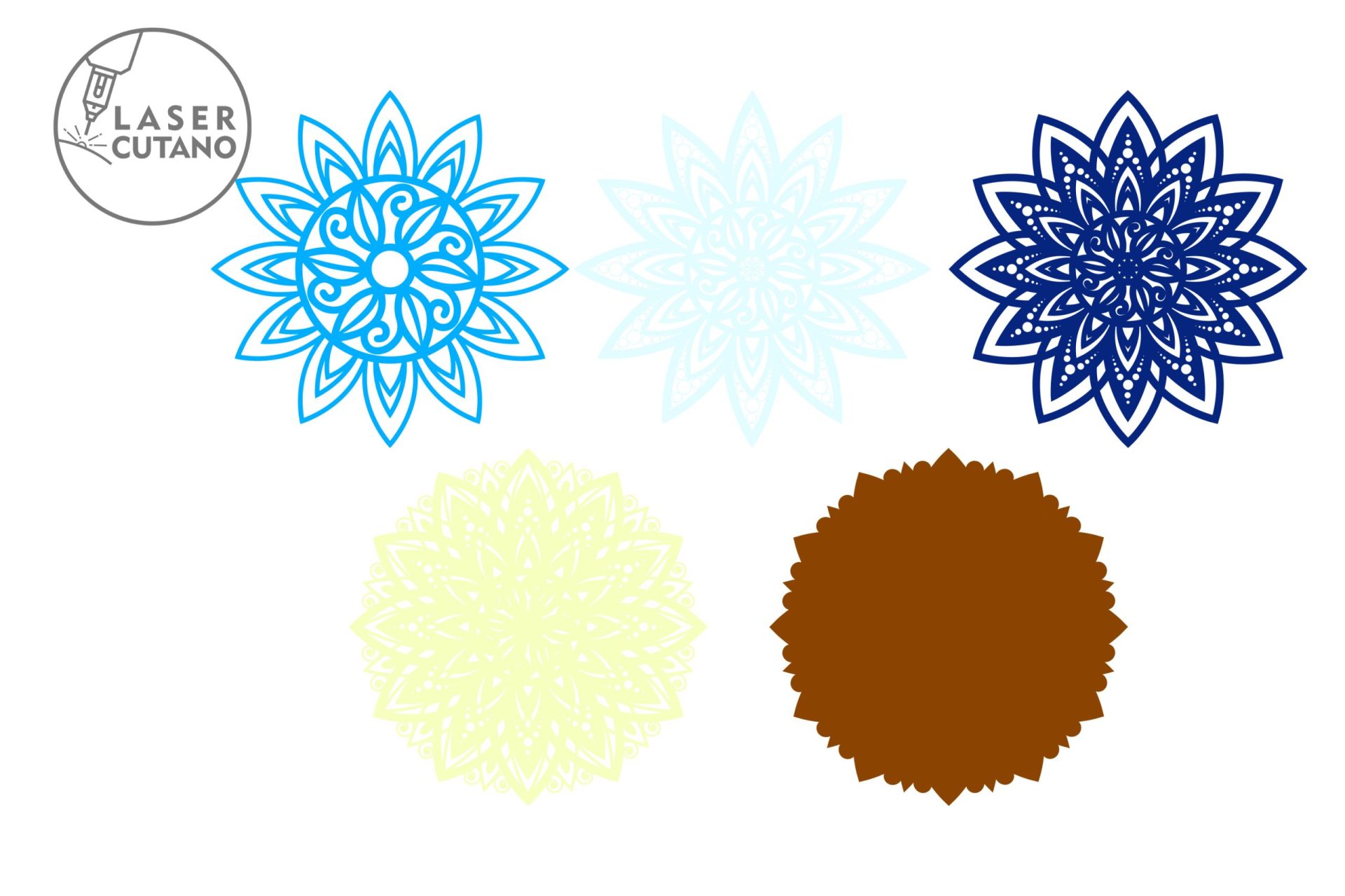 Multilayer Cut File MANDALA for Cricut or Wood Laser Cutting 6 Multilayer Cut File MANDALA for Cricut or Wood Laser Cutting - Image 6