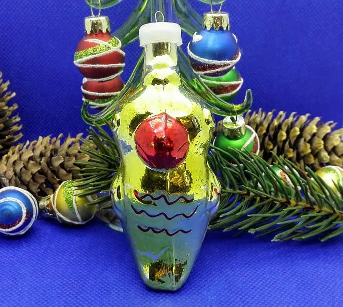 Soviet Vintage Glass Christmas tree toy Parrot.Xmas tree toy USSR 3 Soviet Vintage Glass Christmas tree toy Parrot.Xmas tree toy USSR - Image 3