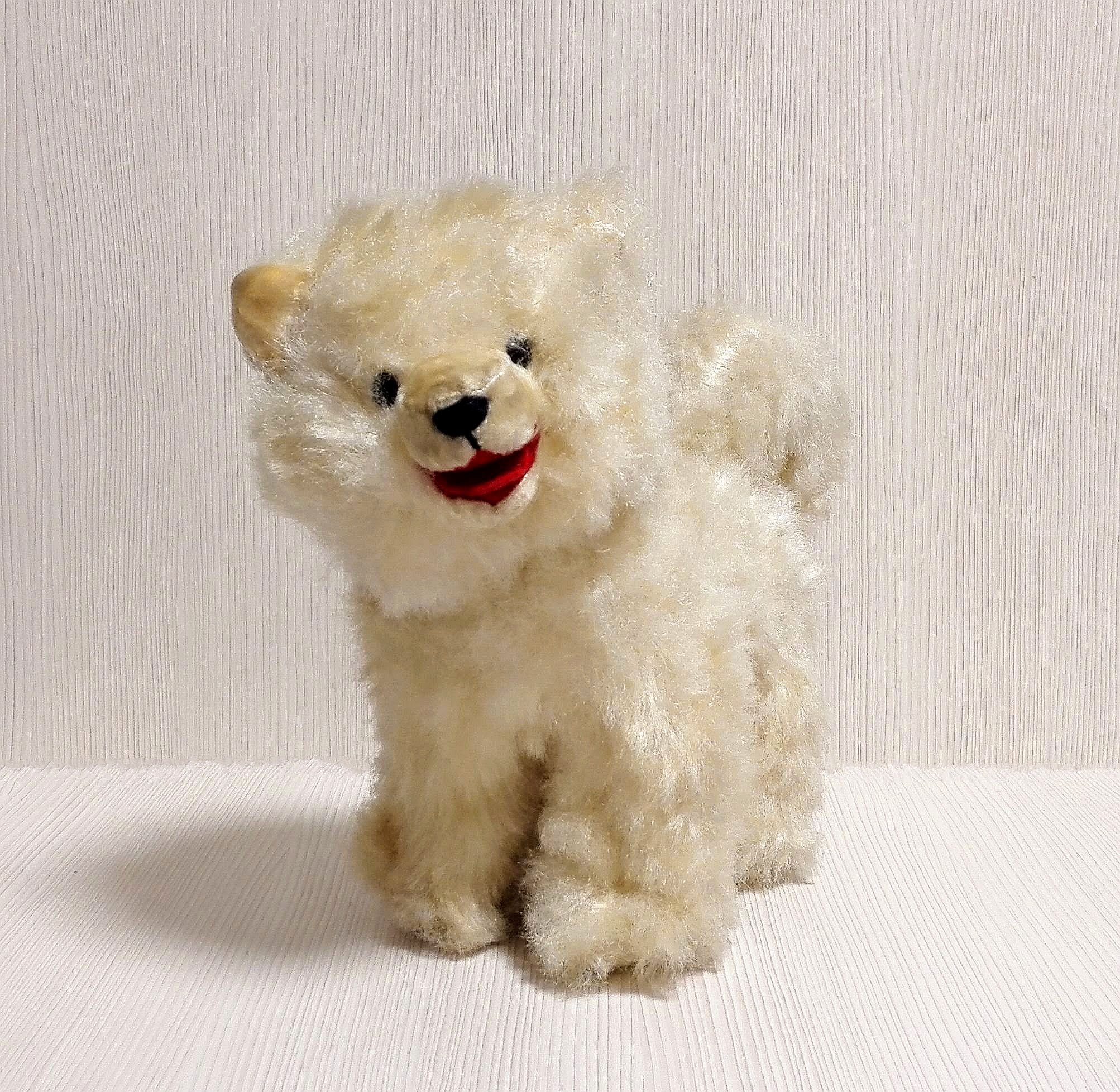 Samoyed Dog Vintage Soviet Toy. Antique Toys USSR. サモエド-ドッグ 2 Samoyed Dog Vintage Soviet Toy. Antique Toys USSR. サモエド-ドッグ - Image 2