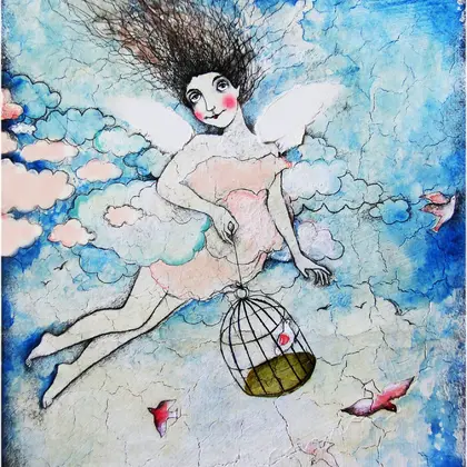 the birdcage art