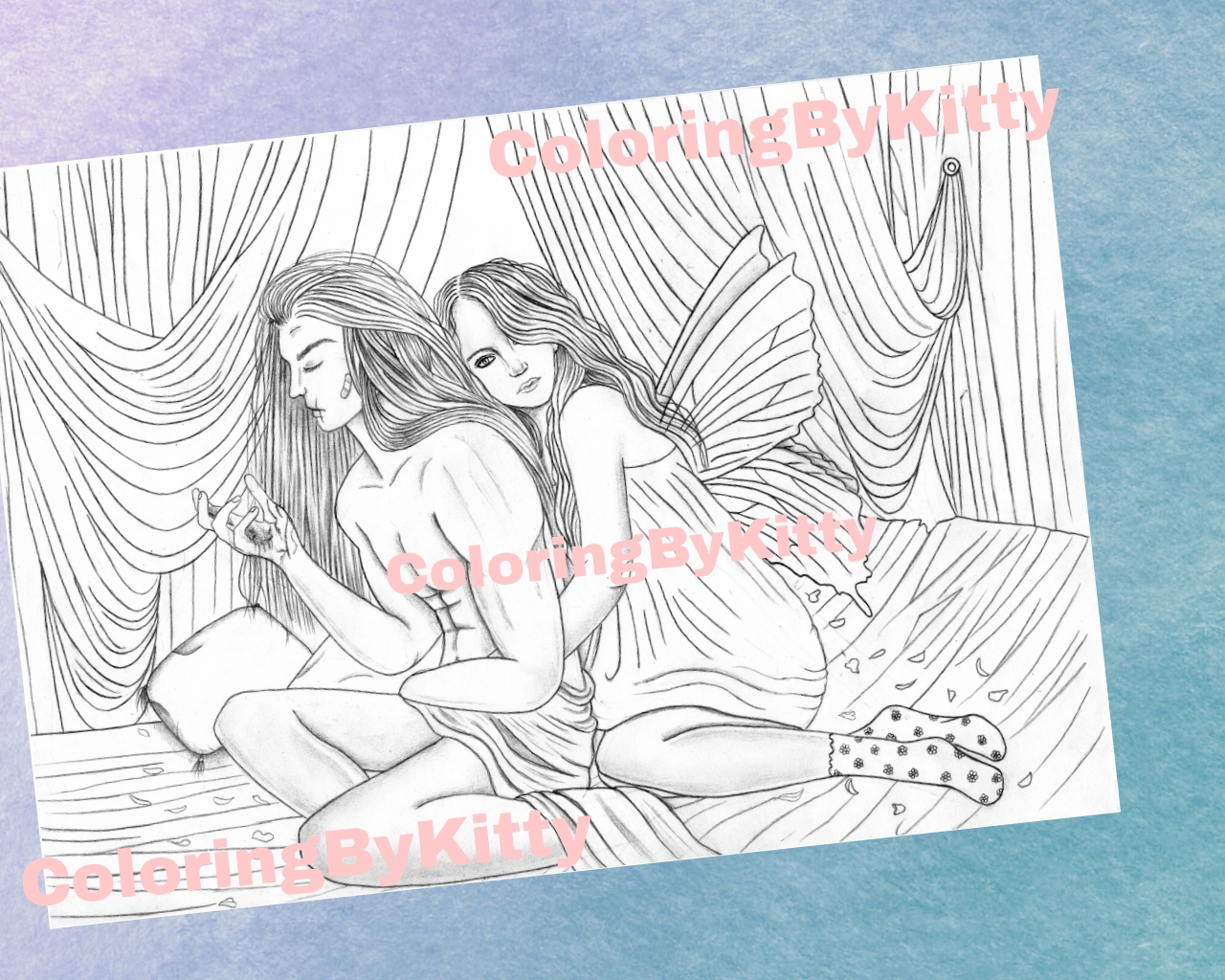 Pdf coloring book "Dark Fantasy Part 1" 5 Pdf coloring book "Dark Fantasy Part 1" - Image 5