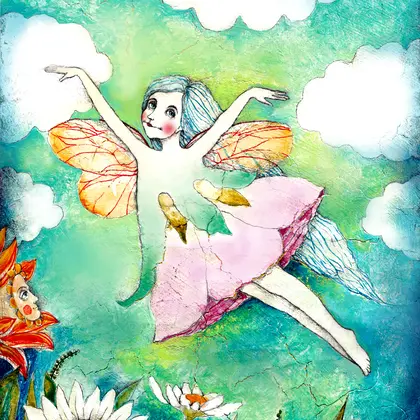 butterfly painting aesthetic