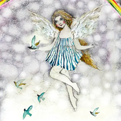 angel art print
