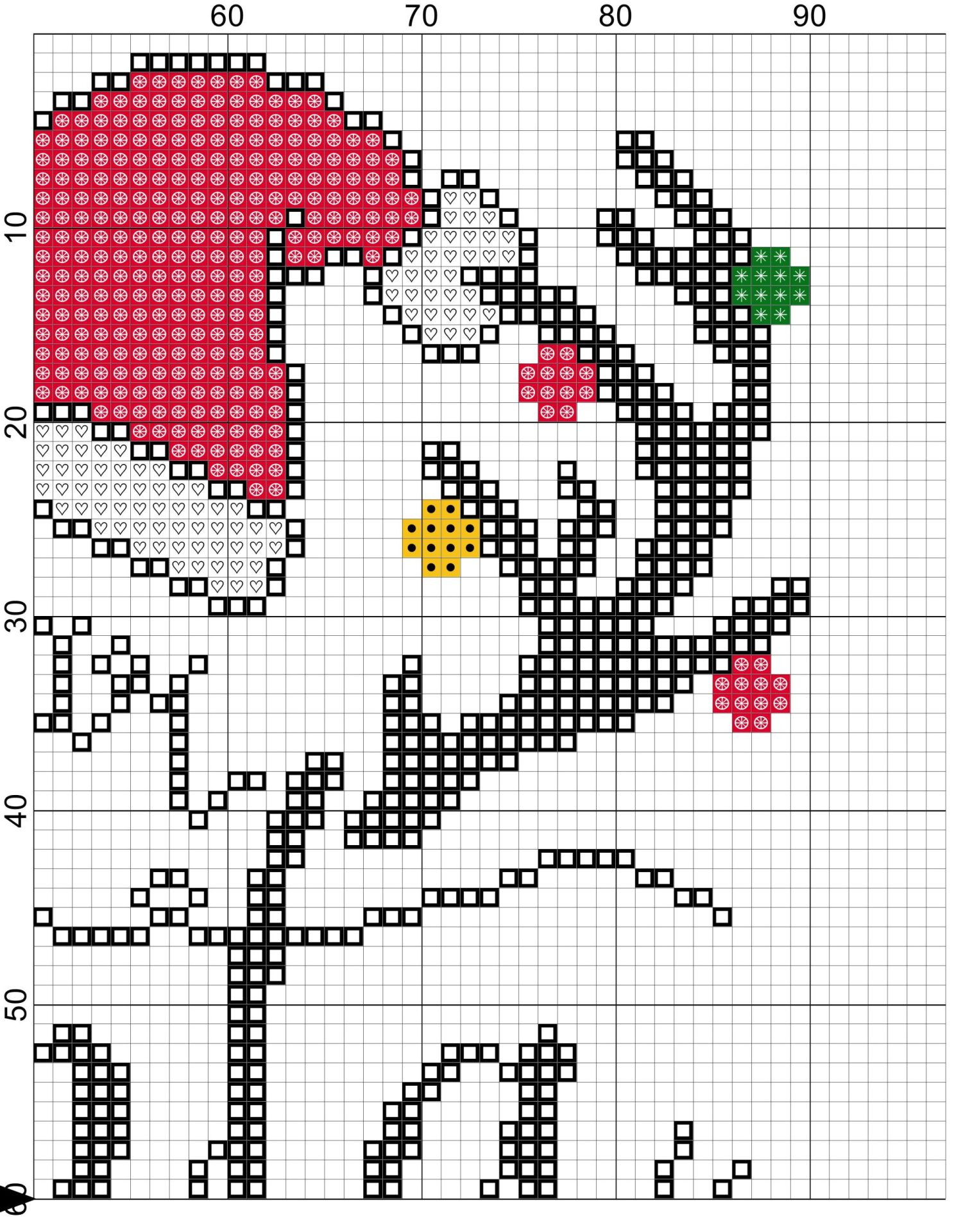 Funny Christmas cross stitch pattern PDF. 9 Funny Christmas cross stitch pattern PDF