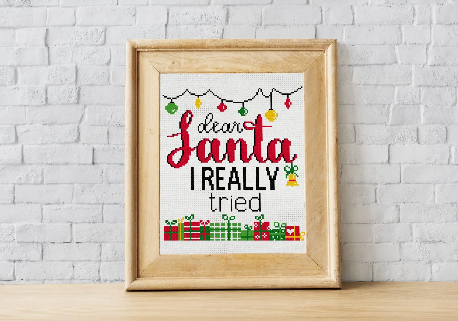 Funny Christmas cross stitch pattern PDF 2. 1 Funny Christmas cross stitch pattern PDF