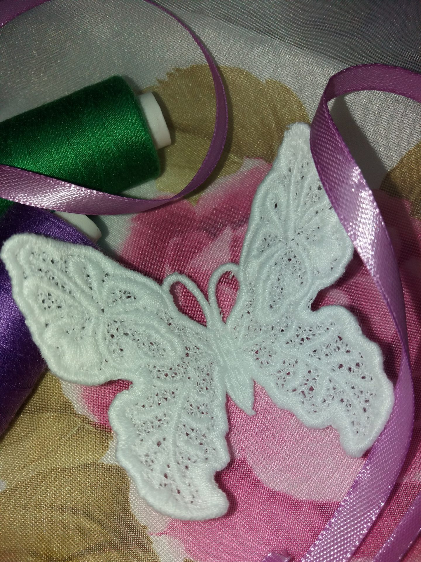 Butterfly Free Standing Lace 3 Butterfly Free Standing Lace