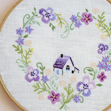 Hand embroidery pattern