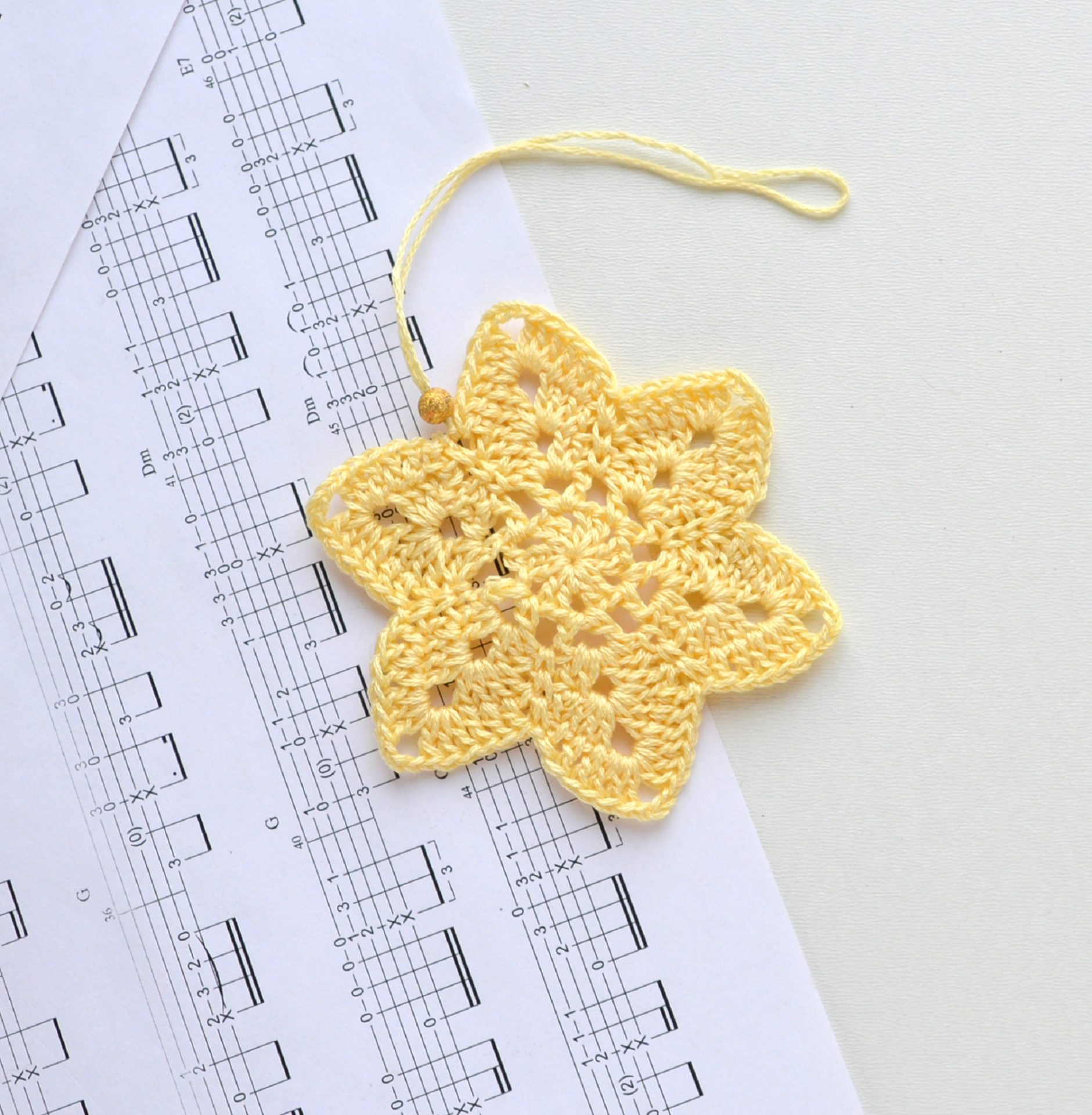 Snowflake ornament crochet pattern, Christmas ornament pattern 2 Christmas ornament pattern