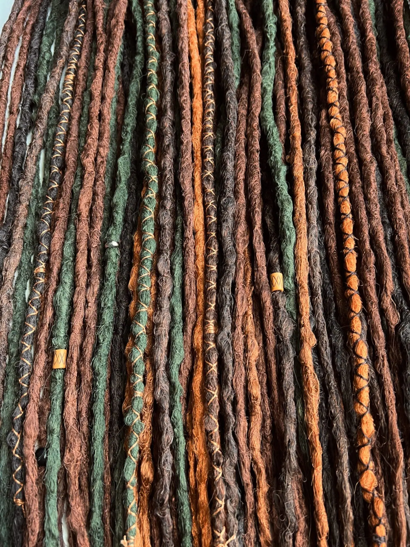 DE dreads Autumn Forest, ginger dreadlocks 10 DE dreads Autumn Forest, ginger dreadlocks - Image 10