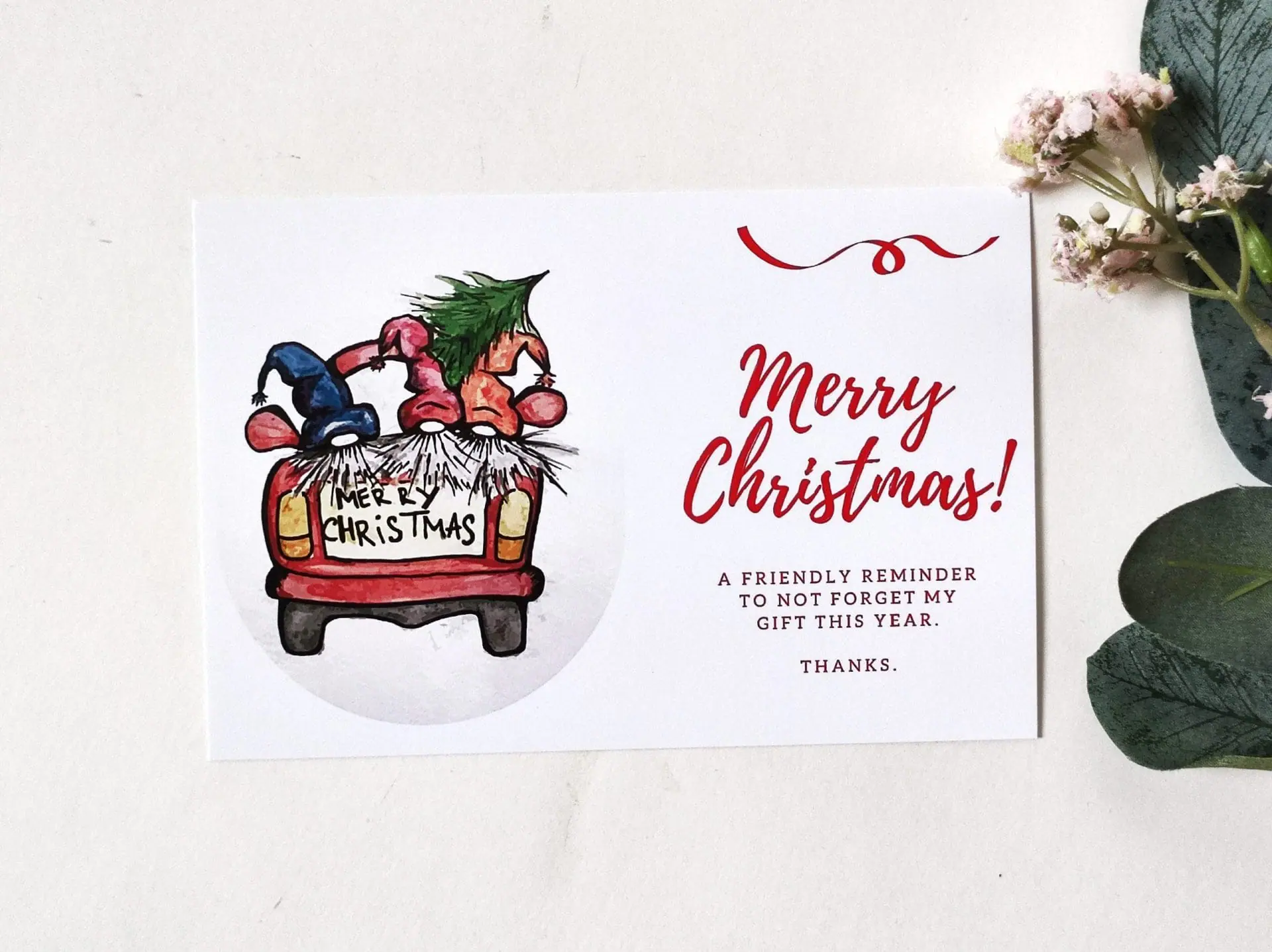 Holiday Card Printable Halloween Cards Watercolor Cards Christmas Cards Set of 4 2 Holiday Card Printable Halloween Cards Watercolor Cards Christmas Cards Set of 4 - Image 2