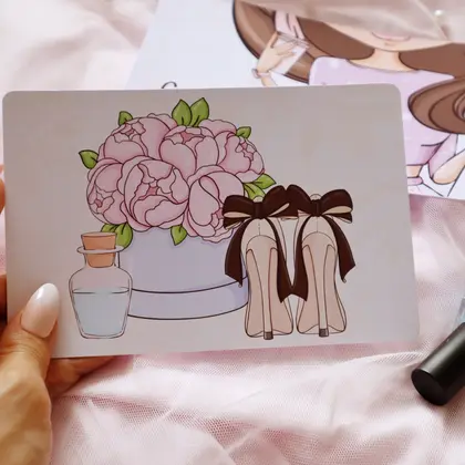 Postcard "Ladies' stuff"