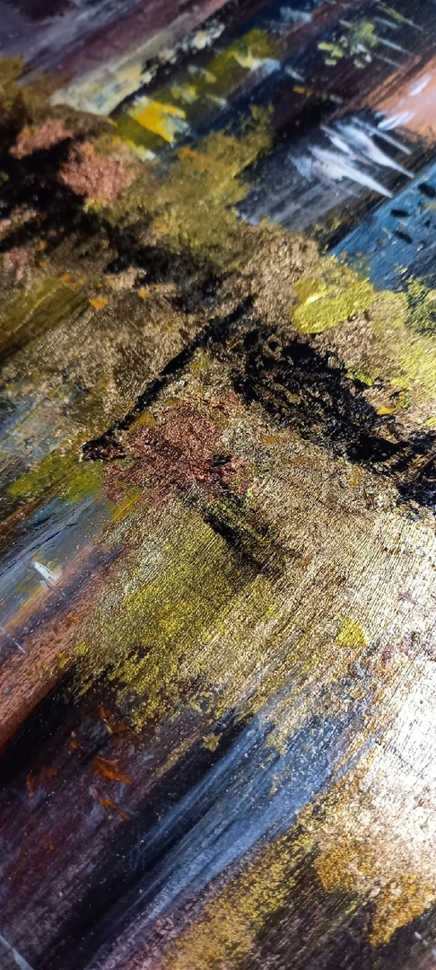 New York city painting 16*23" gold decor by Yalozik 6 New York city painting 16*23" gold decor by Yalozik - Image 6