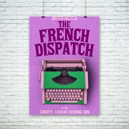 The french dispatch movie poster digital download