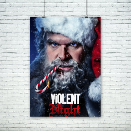 Violent night movie poster digital download