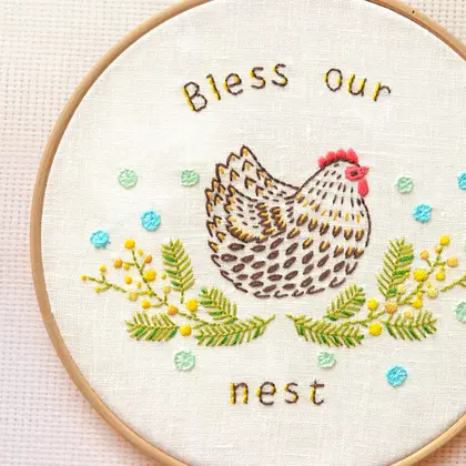 Hand embroidery pattern