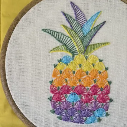 Hand embroidery pattern