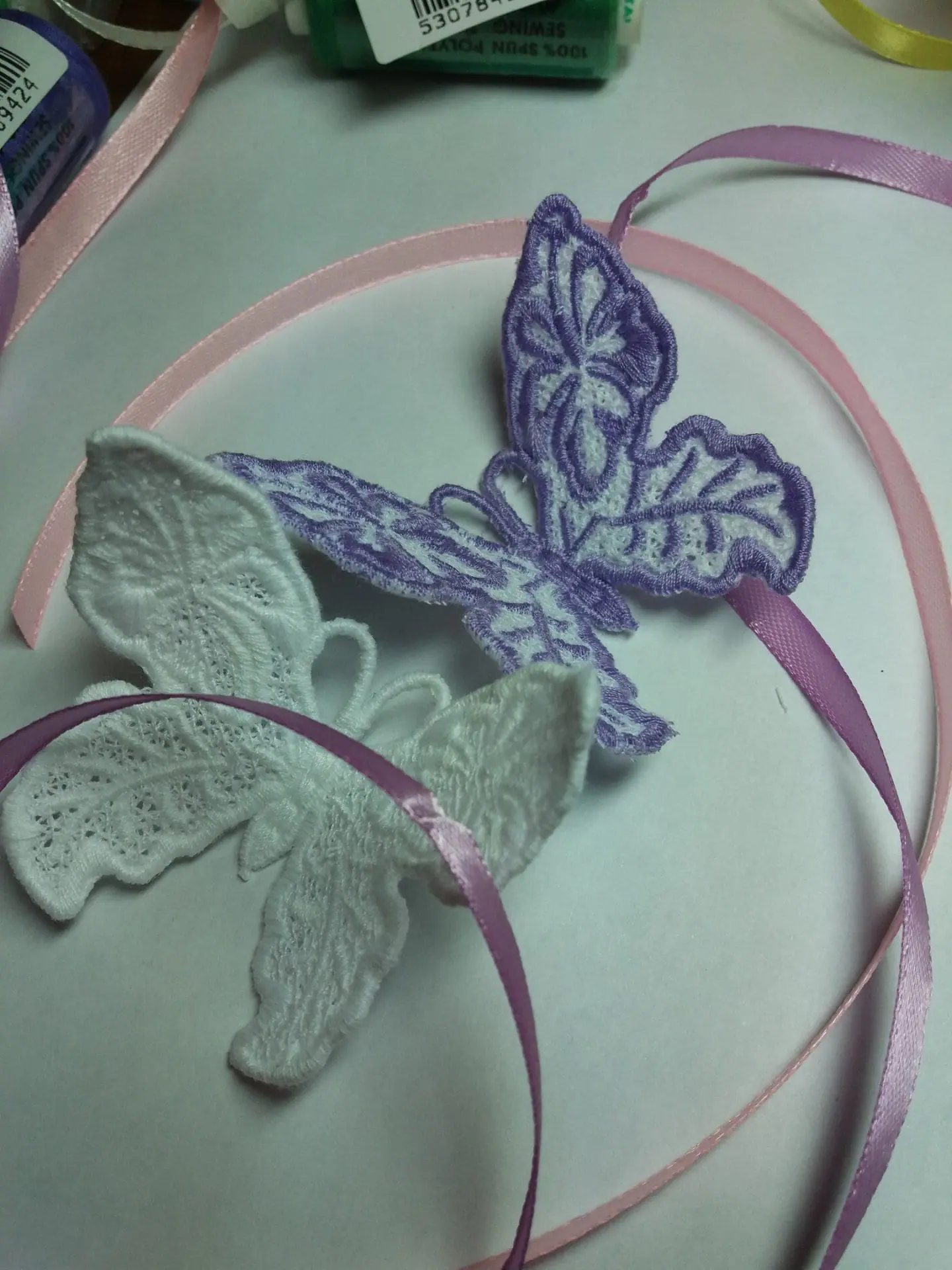 Butterfly Free Standing Lace 2 Butterfly Free Standing Lace