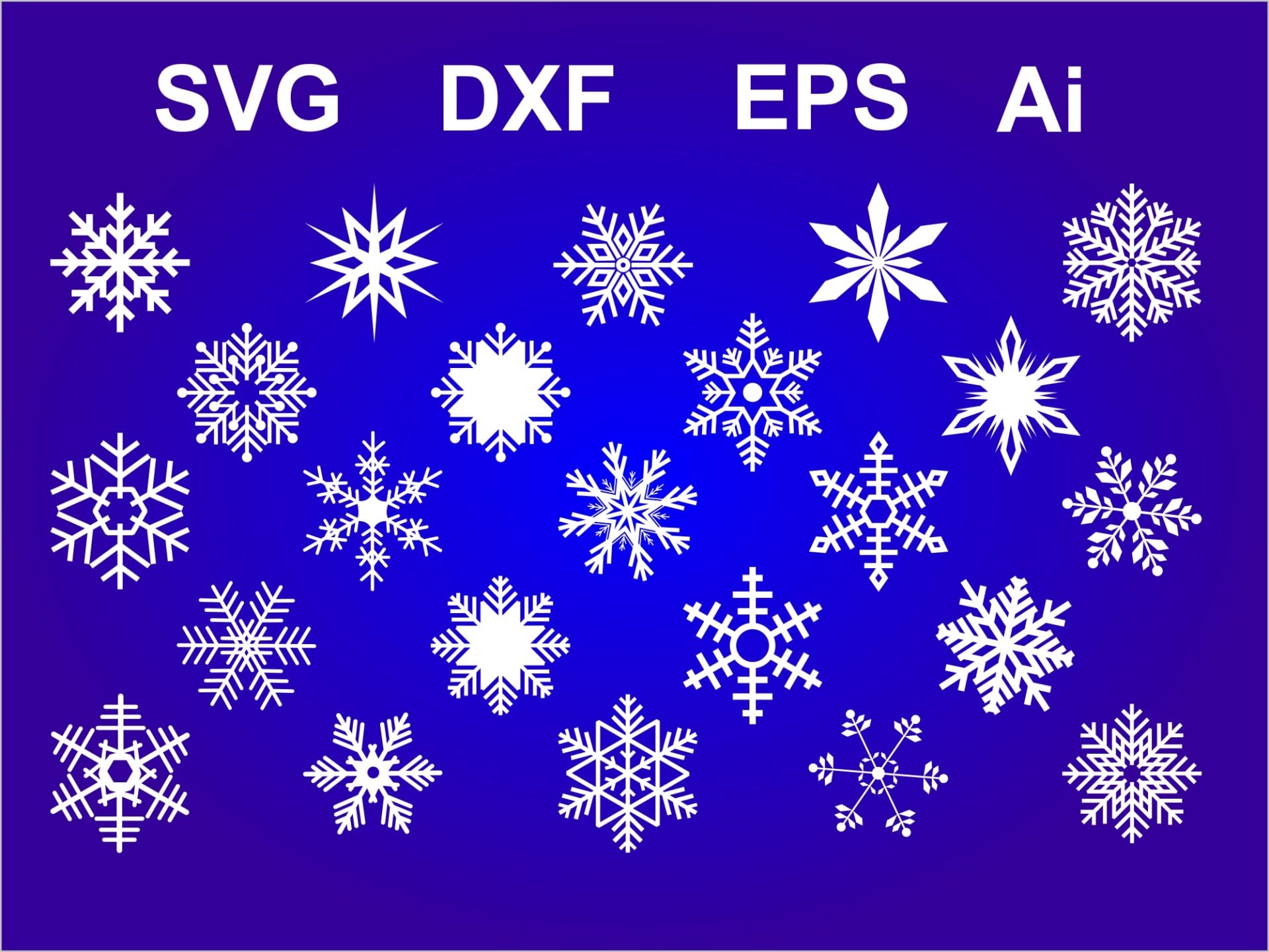 Snowflakes Vector Set 1 Snowflakes Vector Set