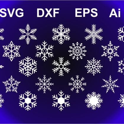 Snowflakes Vector