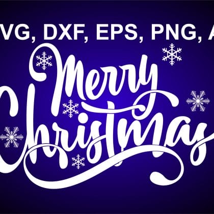 Merry Christmas svg