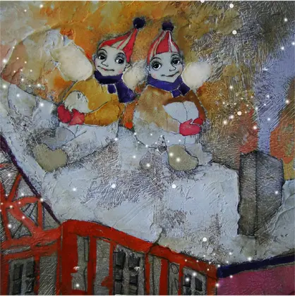 christmas town pictures