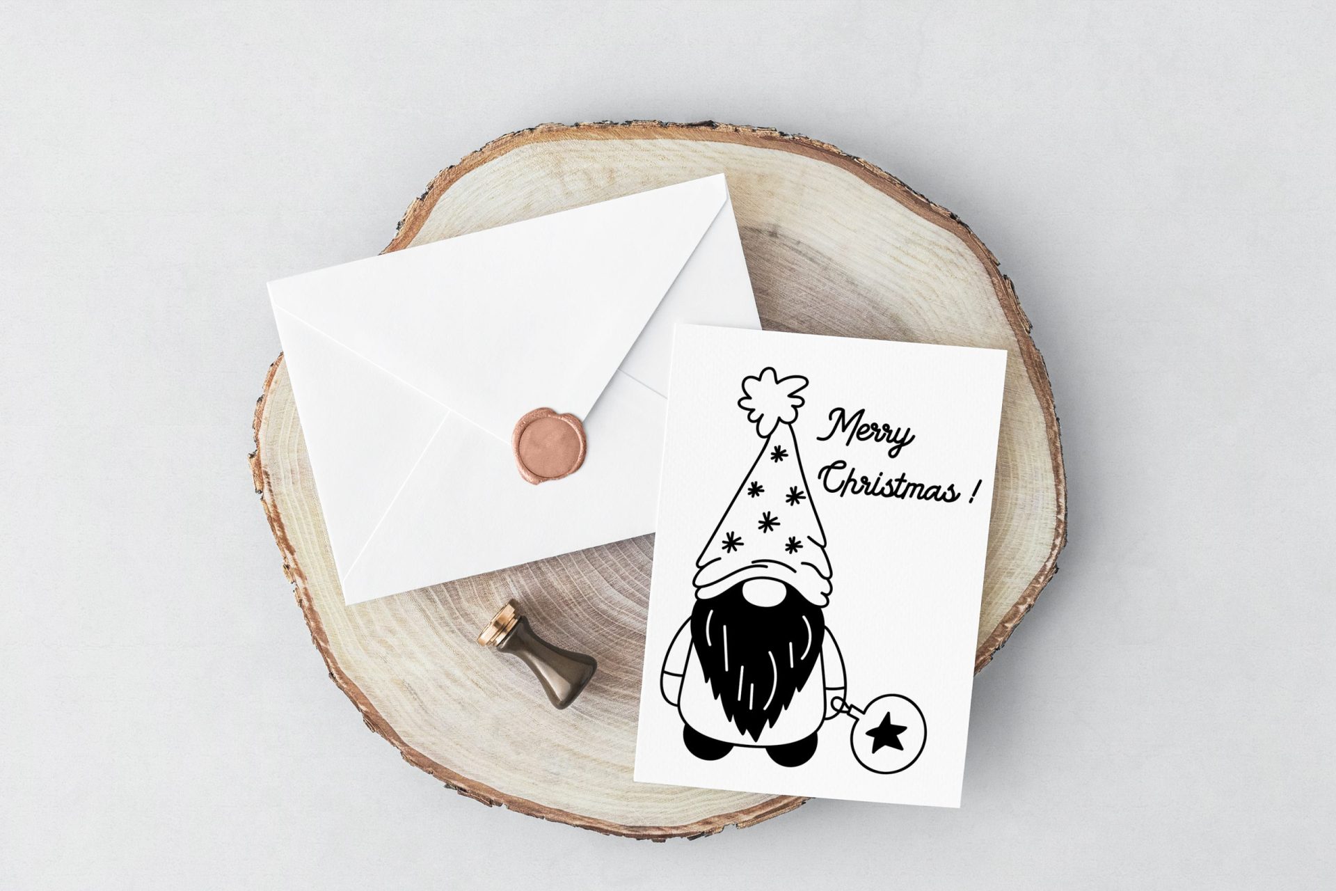Christmas Gnomes SVG bundle. Hand drawn holiday illustration 7 Christmas Gnomes SVG bundle. Hand drawn holiday illustration - Image 7