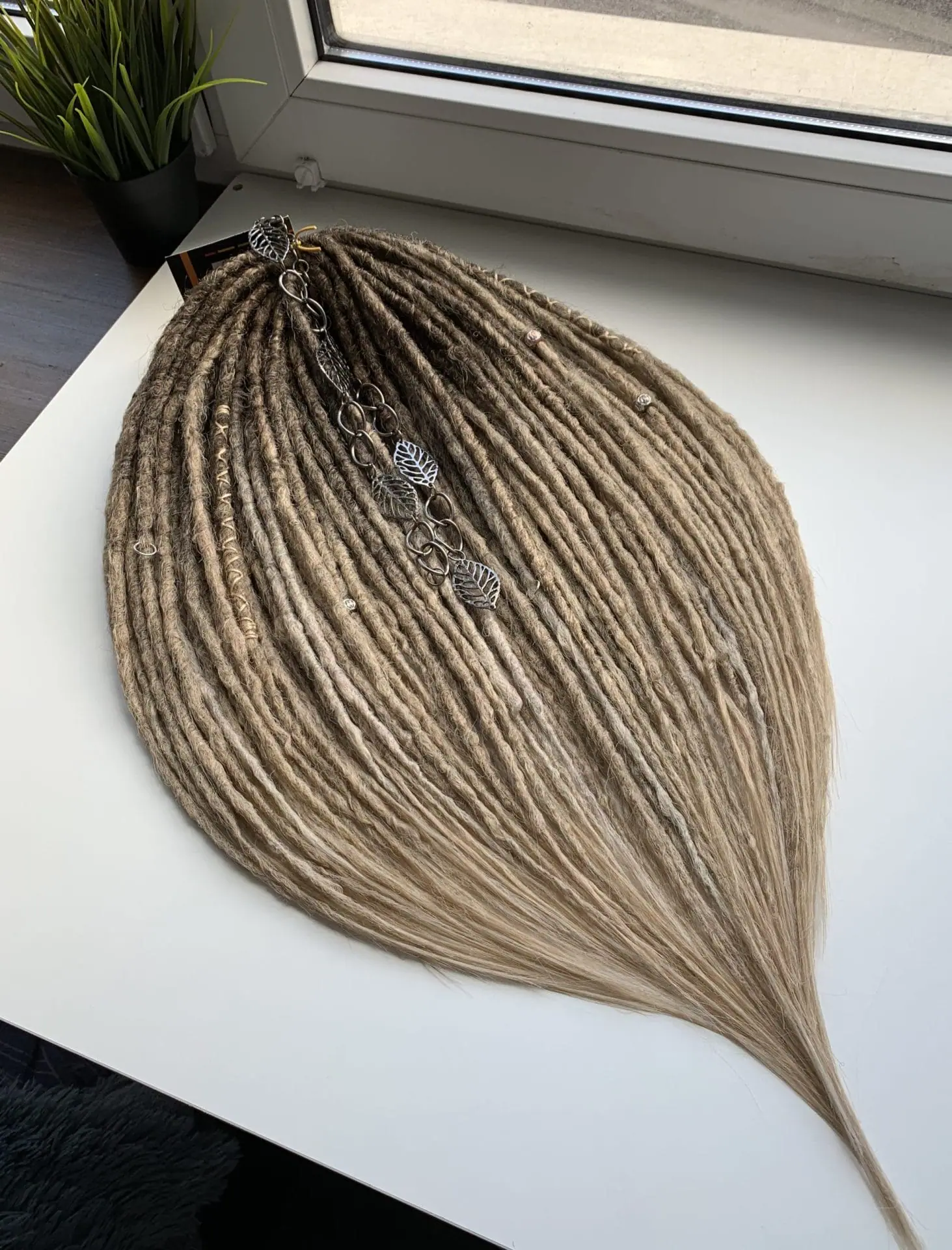 Boho dreadlocks extensions, ombre crochet de dreads 2 Boho dreadlocks extensions, ombre crochet de dreads - Image 2