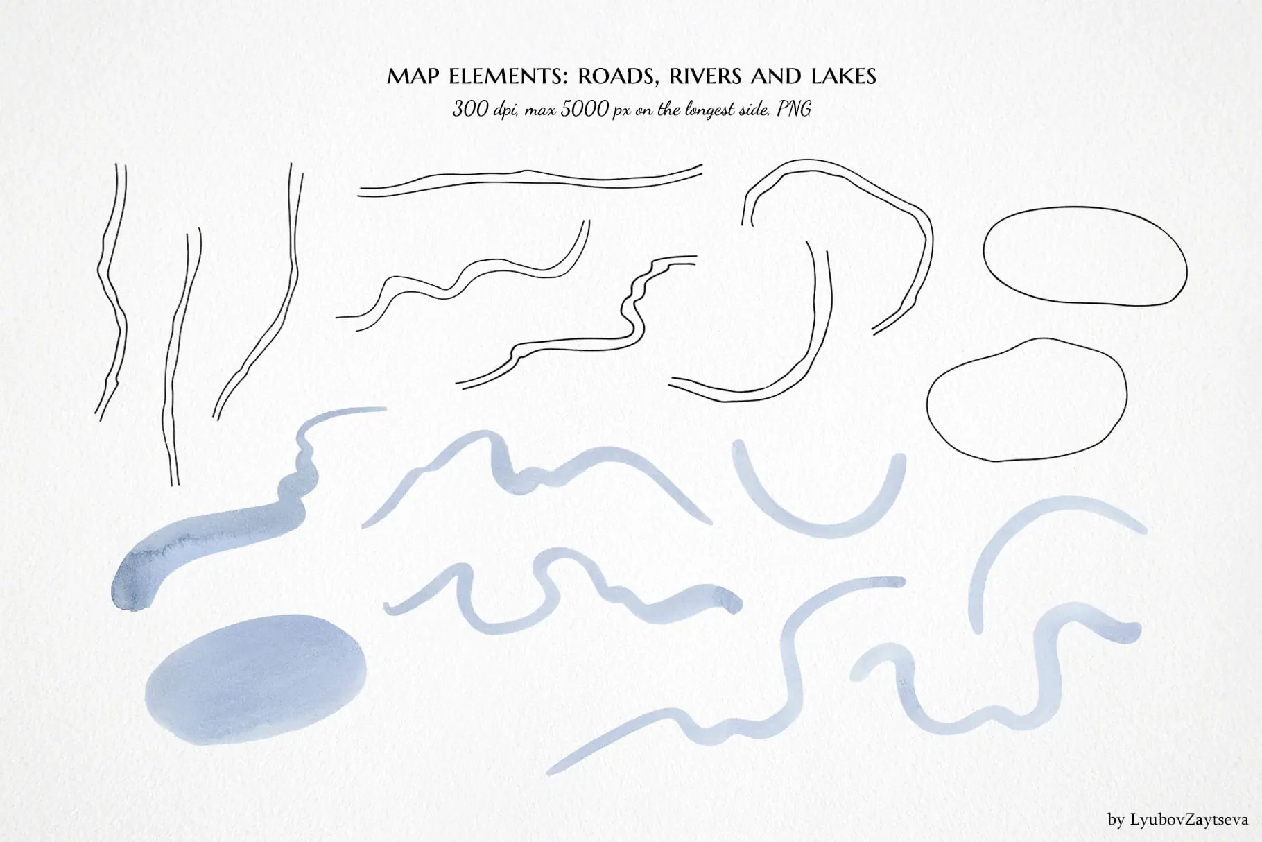 wedding map creator watercolor clipart 9 wedding map creator watercolor clipart - Image 9
