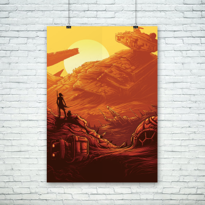 Star Wars illustration digital download